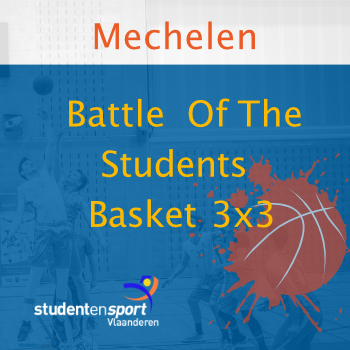 3x3 Basketball Studentensport Vlaanderen